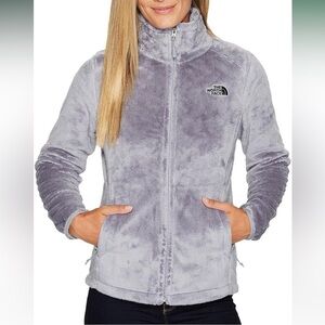The North Face Women’s Osito 2 Full Zip Meld Grey Jacket Size Medium EUC